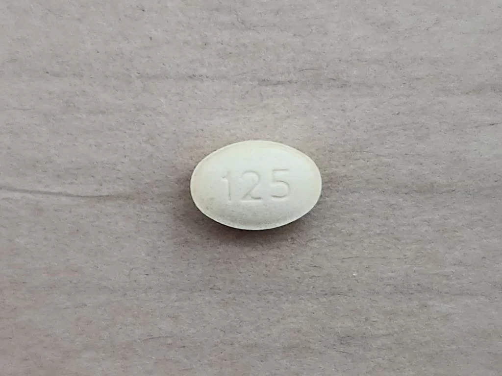 자나팜정 0.125mg 정면