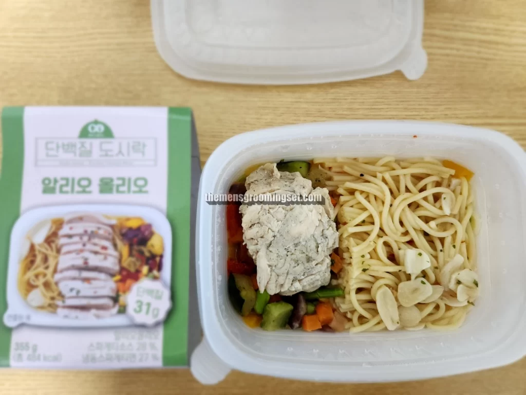 6. 메이크 샐러드 다이어트 도시락 후기 알리오 올리오 (1)