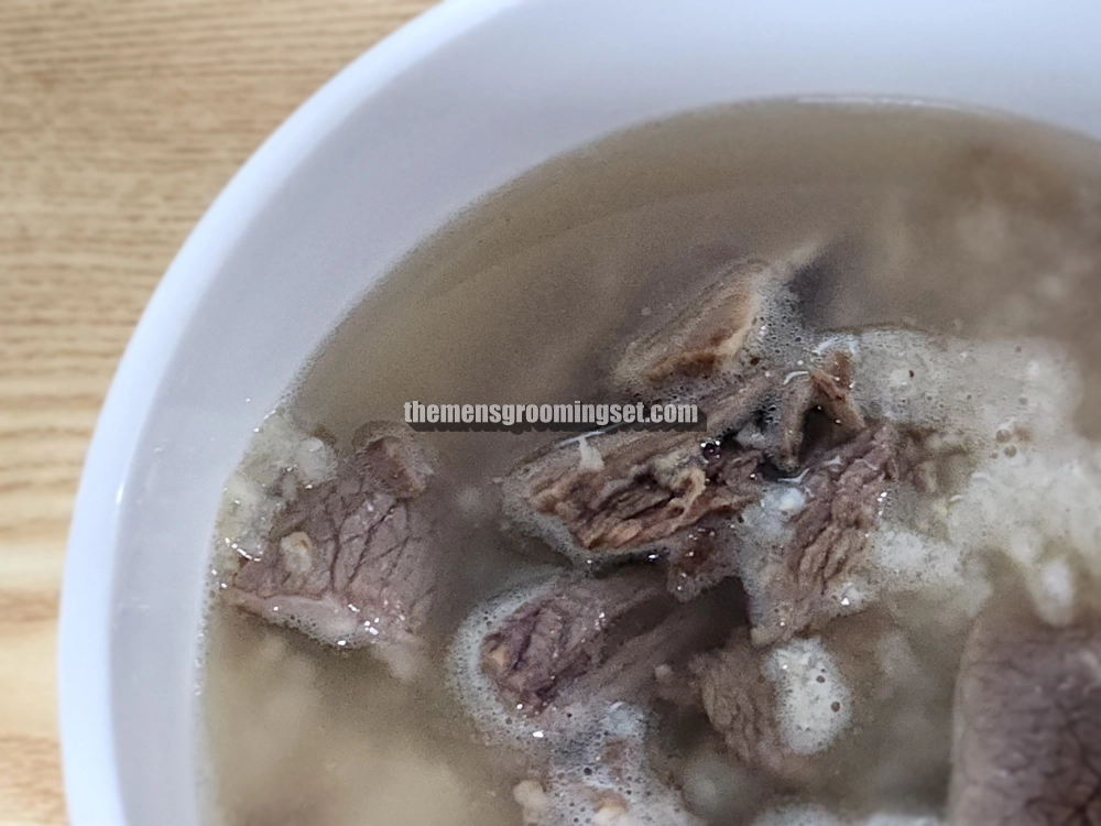 7-1. 누룽지 설렁탕 해동 후 조리한 모습 (3)