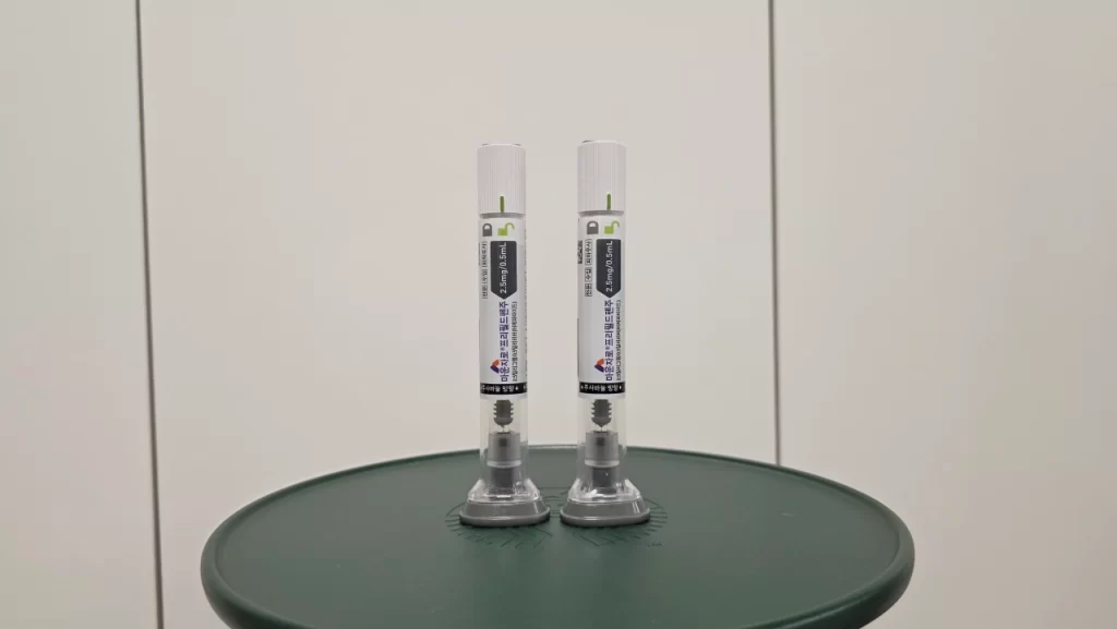 내돈내산 마운자로 2.5mg 주사기
